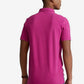 Camisa polo masculina Polo Ralph Lauren Classic Fit Mesh, rosa, tamanho grande