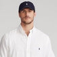 Camisa Ralph Lauren Masculina de Linho com Gola e Botões Branca Tamanho XXX-G