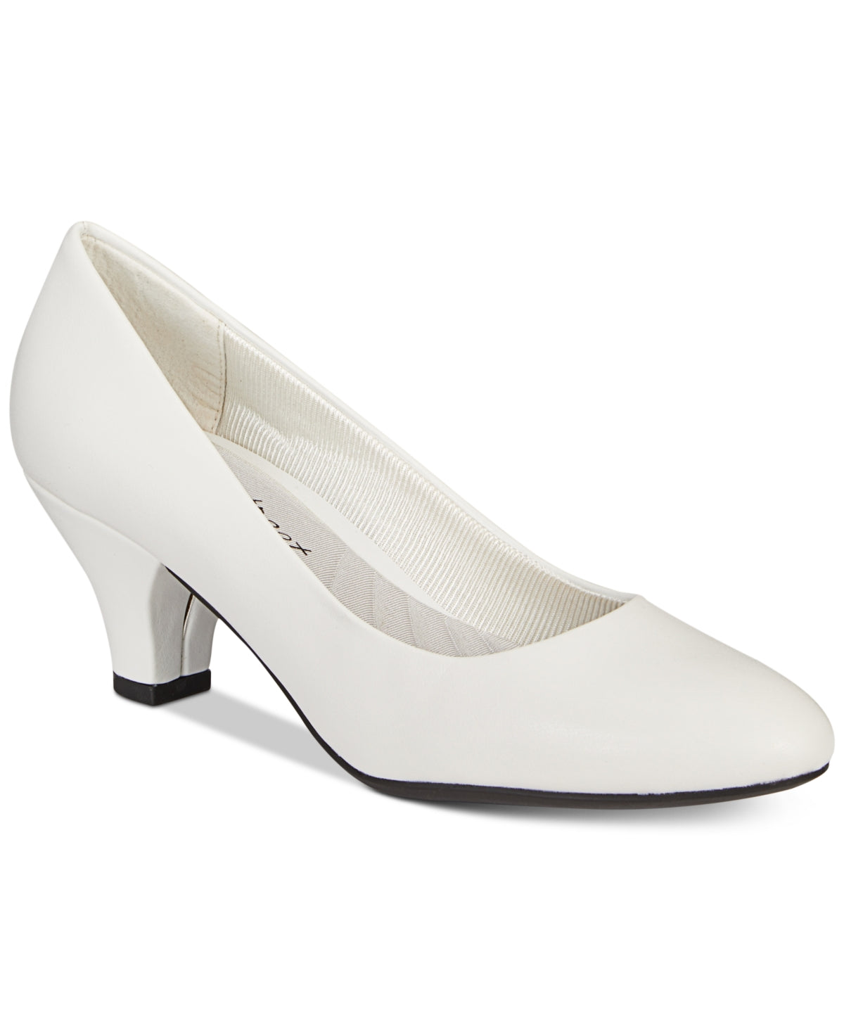 Easy Street Fabulous Pumps Feminino Branco Tamanho 8,5 W