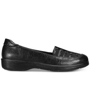 Mocassim Genesis Feminino Easy Street Preto Tamanho 9,5M
