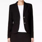 Calvin Klein Blazer Feminino de Dois Botões Preto Tamanho 6