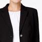 Calvin Klein Blazer Feminino de Dois Botões Preto Tamanho 6