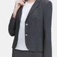 Calvin Klein Women's Wear To Work Blazer Jaqueta Cinza Tamanho 8 Petite