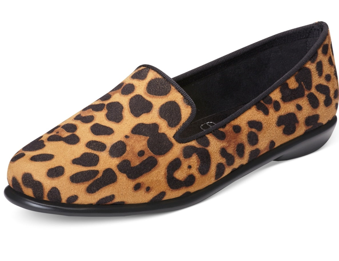 Aerosoles Betunia Casual Flats Feminino Marrom Tamanho 10,5 W