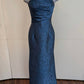 Black Label - Leila Draped Strapless Trumpet Gown