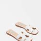Steve Madden - Women's Haydn H Strap Leather Sandal