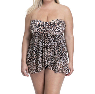 Profile By Gottex - Maiô Bandeau sem alças Flyaway - Plus