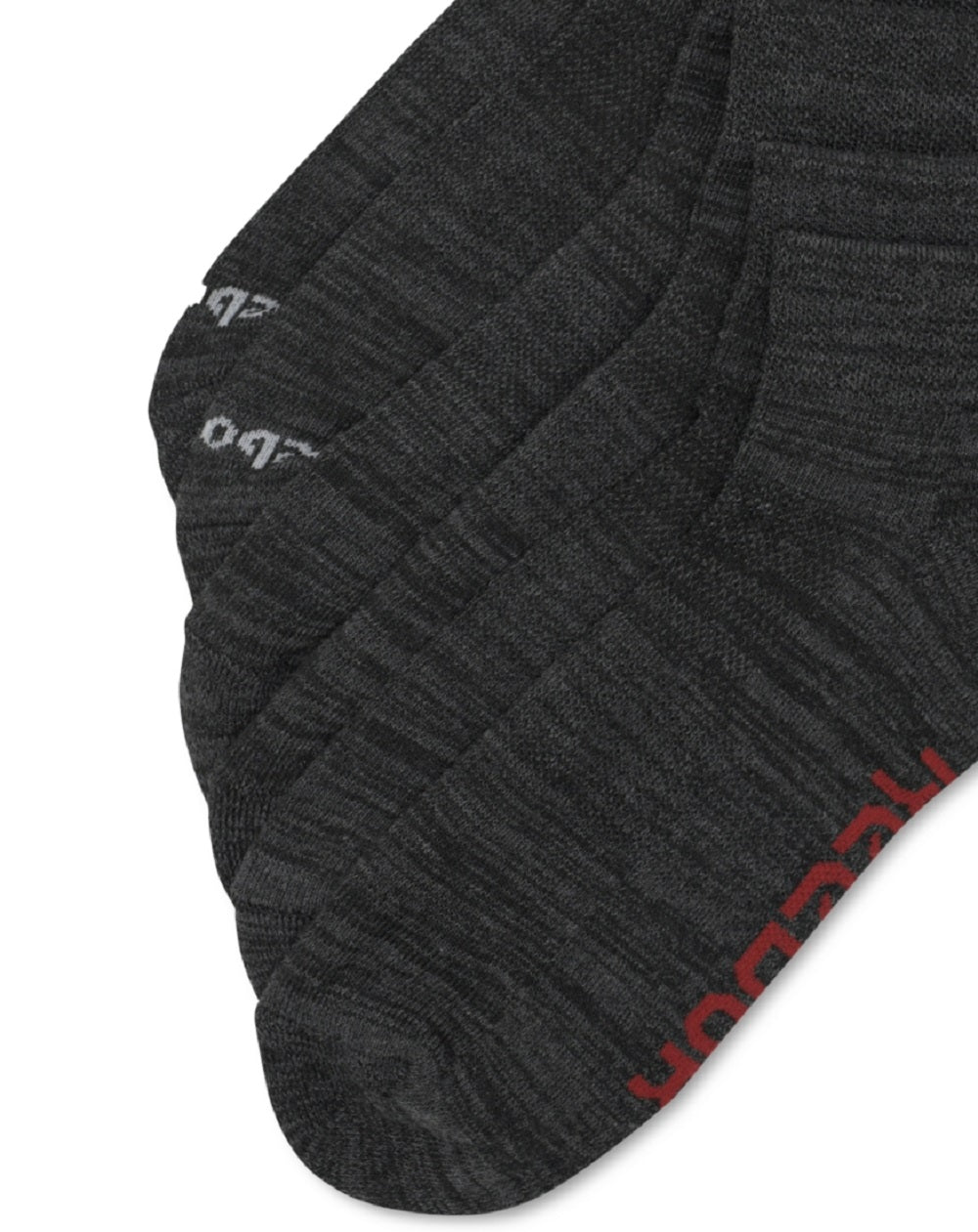 Meias esportivas Reebok masculinas, pacote com 6, pretas, tamanho regular