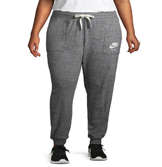 Calça de moletom vintage Nike feminina cinza tamanho extragrande