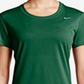 Camiseta Nike Dry Legend Training Feminina Verde Tamanho GG