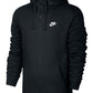 Nike Moletom Aberto Hoodie Preto Preto Tamanho S