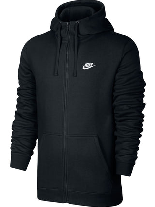Nike Moletom Aberto Hoodie Preto Preto Tamanho S