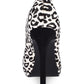 Sapatos plataforma GUESS Honora femininos, brancos, tamanho 9 M