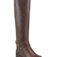 Botas de montaria Haydin femininas Gbg Los Angeles, marrom, tamanho 8,5 M