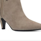 Botas femininas Bandolino Bari bico fino marrom tamanho 9 M