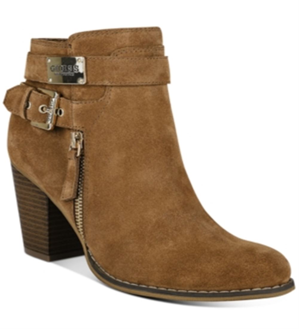 Botas sociais femininas GUESS Gather marrom tamanho 6,5 m