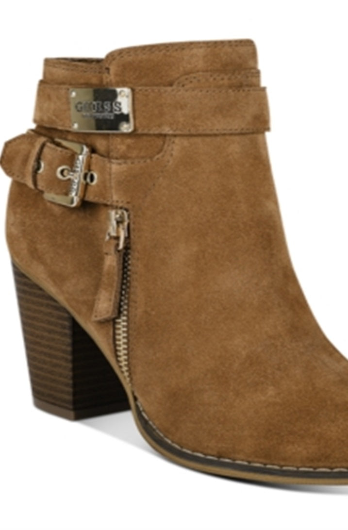 Botas sociais femininas GUESS Gather marrom tamanho 6,5 m