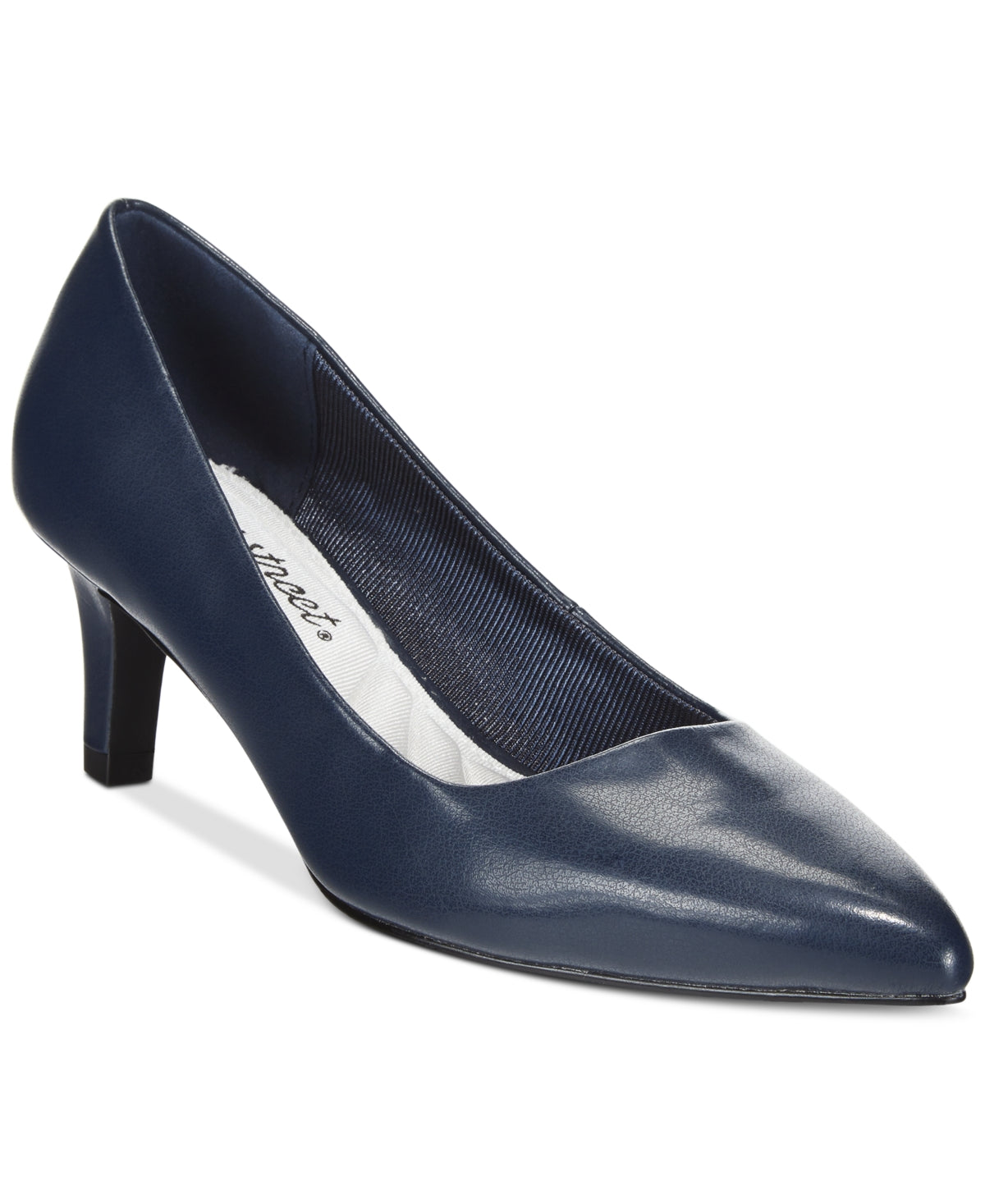 Sapatilhas femininas Easy Street Pointe, azuis, tamanho 7,5 W