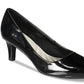 Sapatilhas femininas Easy Street Pointe pretas tamanho 7
