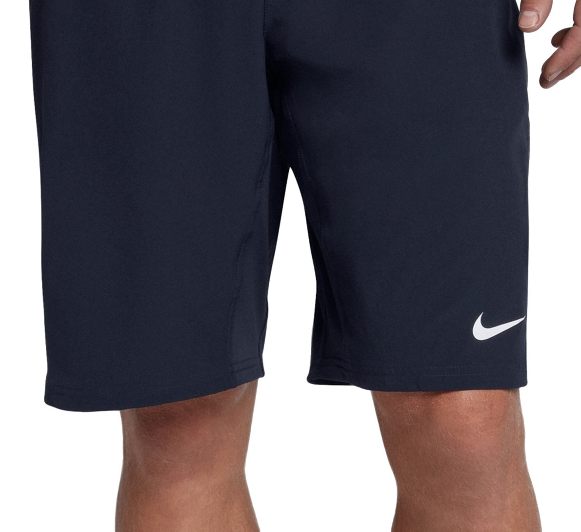 Shorts de tênis Nike Court Flex masculino, azul, tamanho XX-G