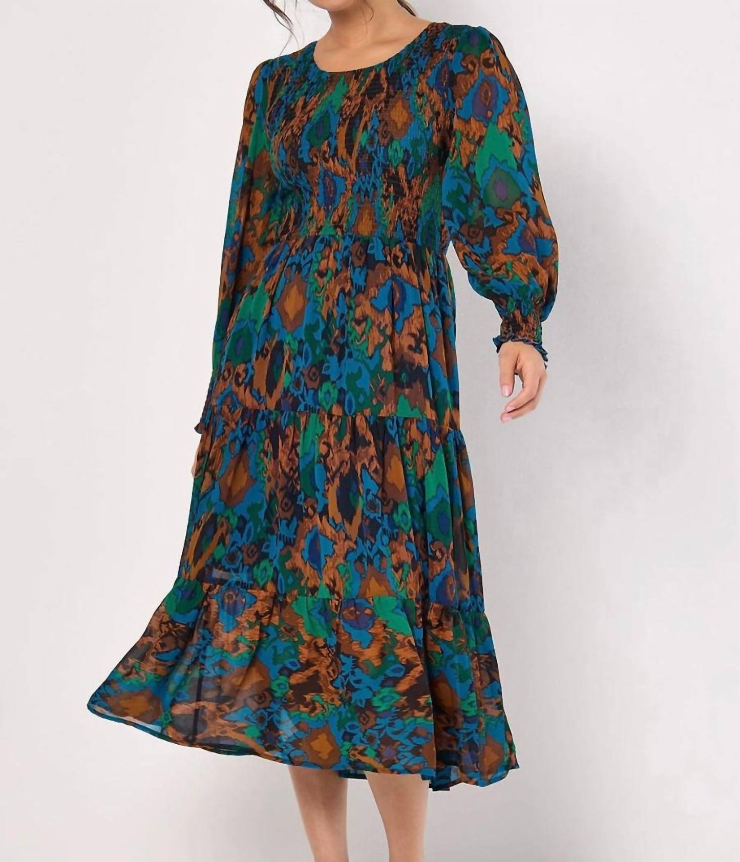 Apricot - Esperanza Dress