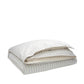 Capa de edredom listrada Lauren Ralph Lauren Graydon Bold Stripe Dune e Chambray tamanho casal/queen