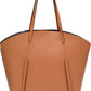 Bolsa de couro Thacker Tocar Caramelo