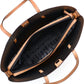 Bolsa de couro Thacker Tocar Caramelo