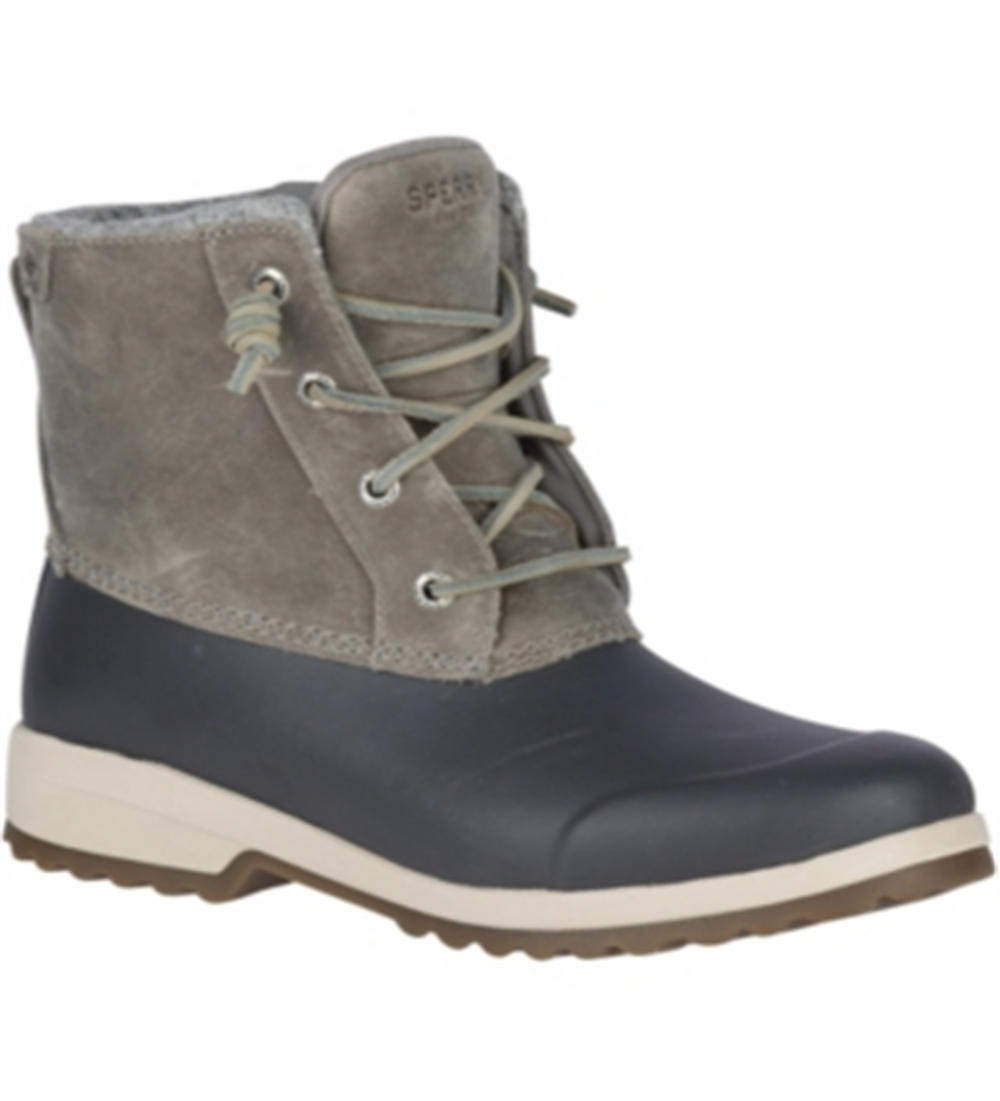 Bota de neve Sperry Top Sider Maritime Repel feminina, cinza, tamanho 6 M