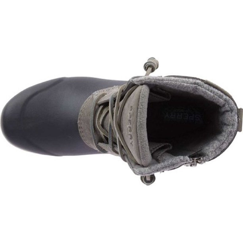 Bota de neve Sperry Top Sider Maritime Repel feminina, cinza, tamanho 9 M
