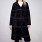 Charlie B - Long Plaid Knit Coatigan