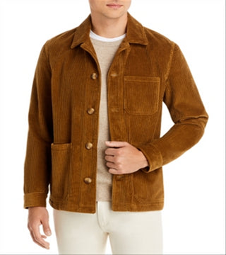The Men's Store at Bloomingdale's Corduroy Chore Jacket Brown Size Large