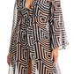 Alexandra Miro Betty Caftan Swimwear Feminino Preto Tamanho M