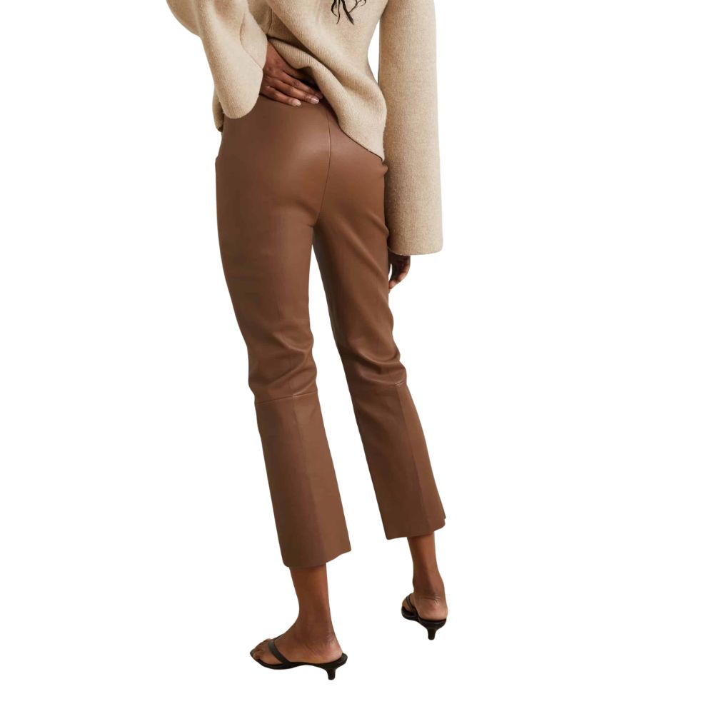 By Malene Birger Florentia Leather Straight Pants