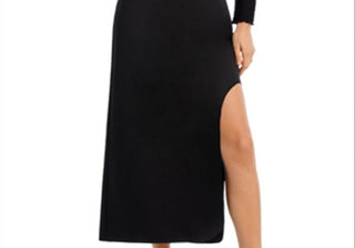 Saia Midi Wick Preta Por Malene Birger