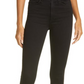 Calça Jeans Skinny Rag &amp; Bone Nina Cintura Alta Preta Tamanho 32