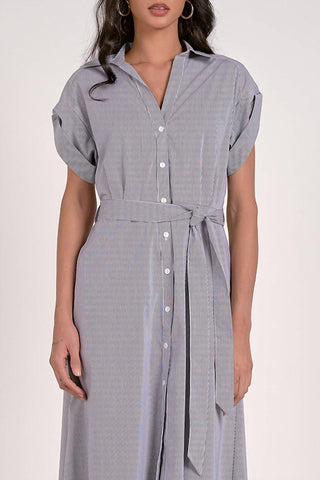 Elan - Stripe Midi Dress