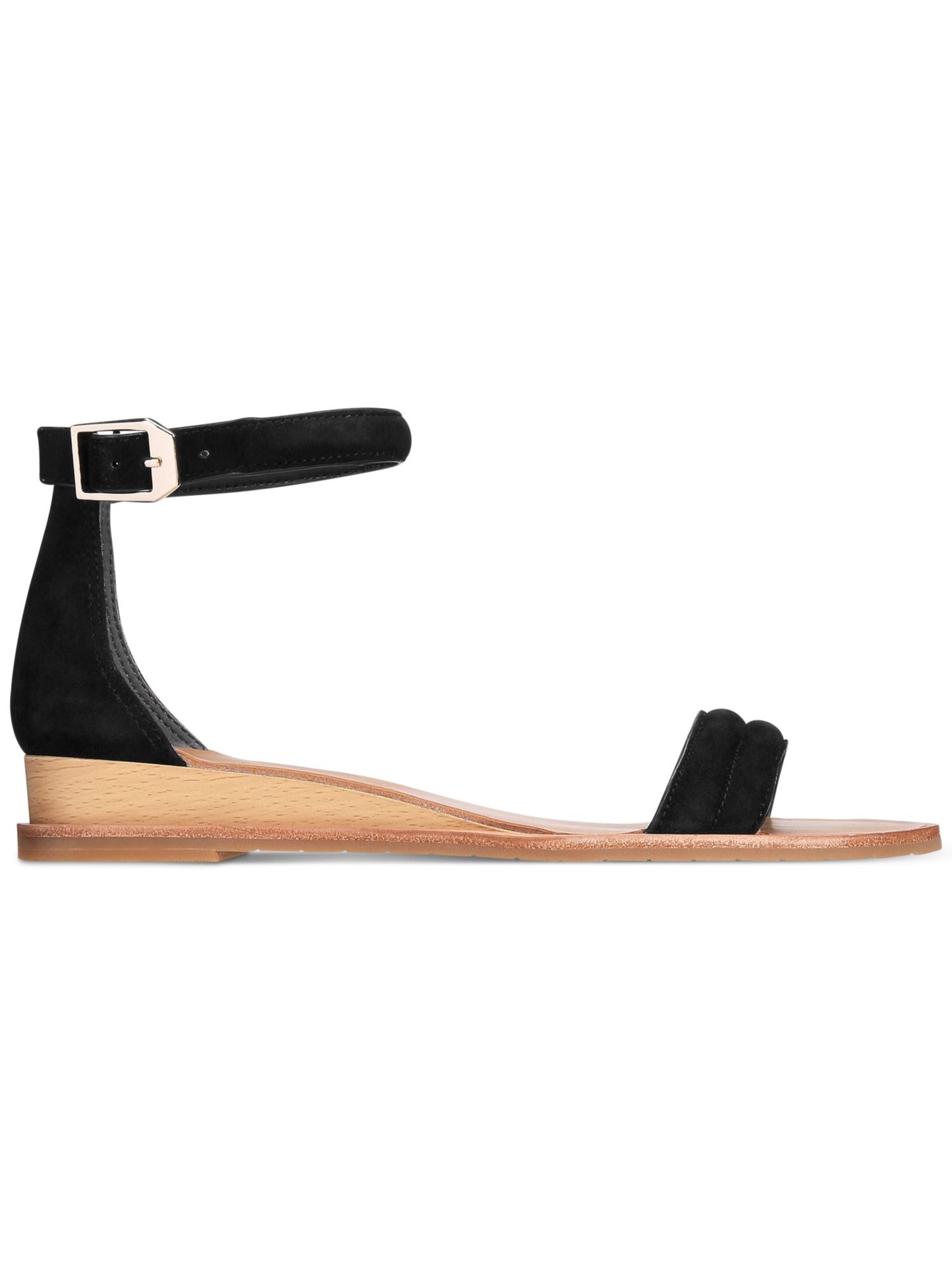 Sandálias femininas Jenna Kenneth Cole, pretas, tamanho 6,5