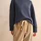 Miou Muse - Slight Oversized Sweater Top