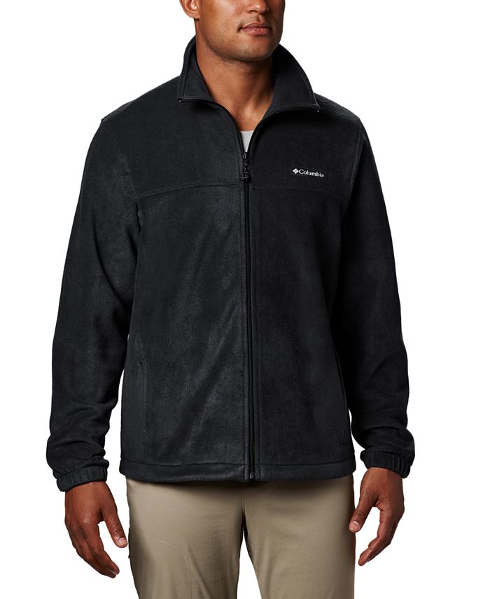 Jaqueta de lã Columbia Mountain Full Zip Masculina Preta Tamanho Médio