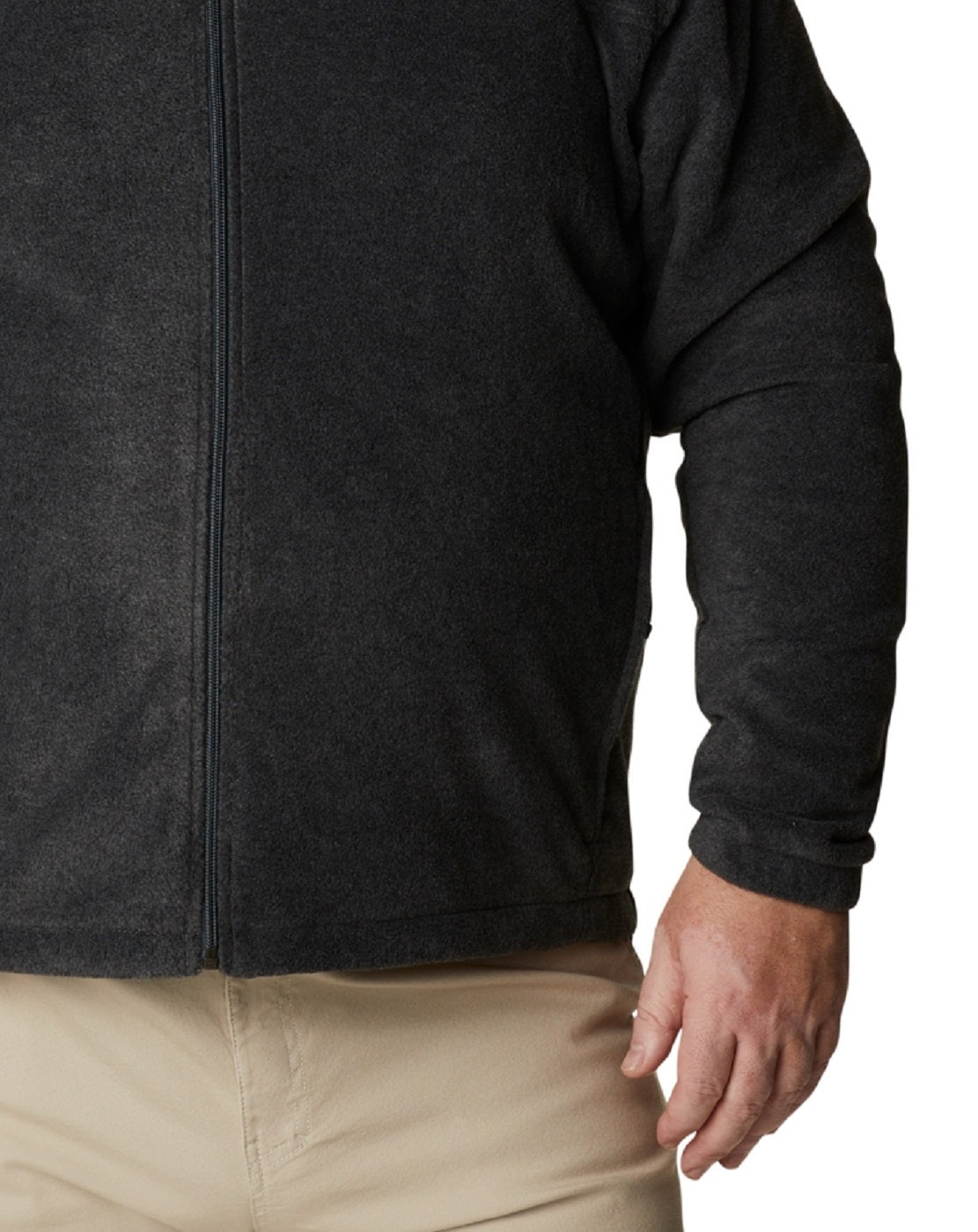 Jaqueta Columbia Masculina Big &amp; Tall Steens Mountain Fleece Prata Tamanho Médio