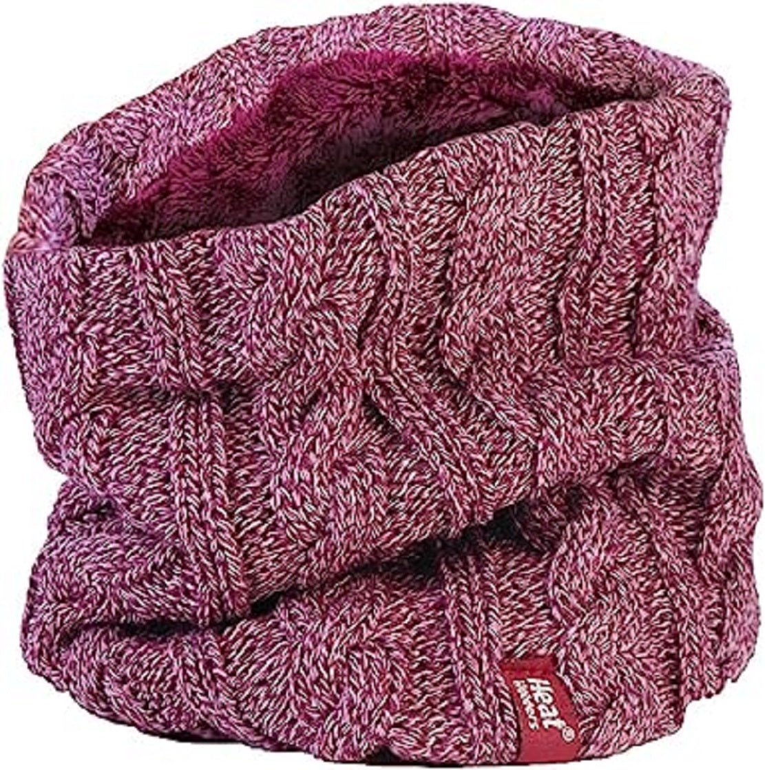 Heat Holders Aquecedor de pescoço feminino rosa tamanho regular