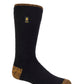 Heat Holders Men's Worxx Bruce Contrast Crew Sock Preto Tamanho 7-12