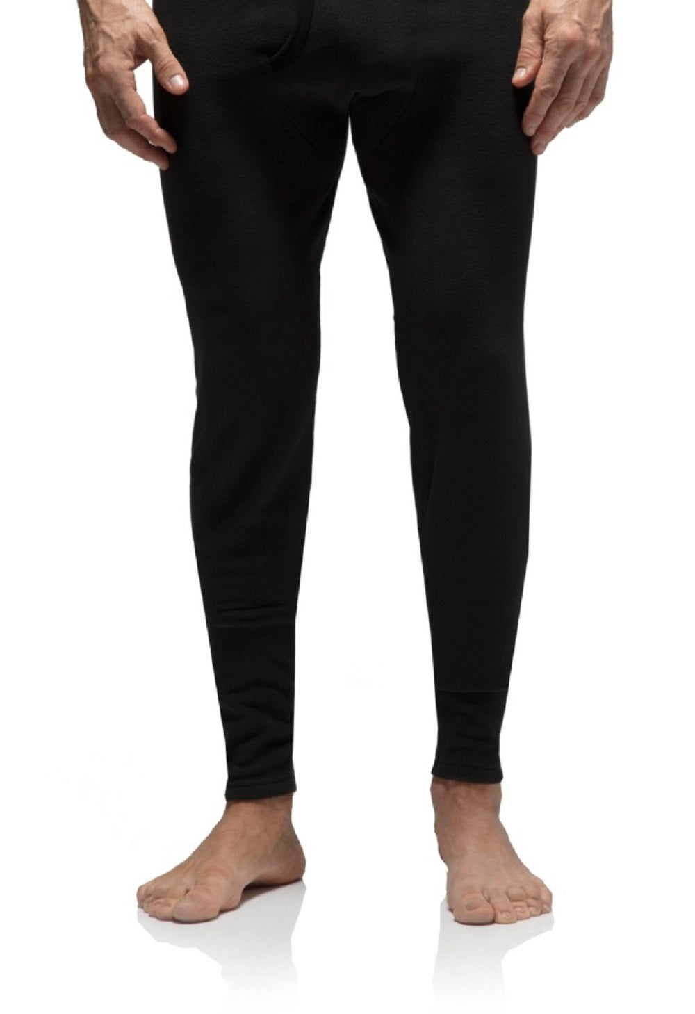 Calça térmica masculina original Alberto Heat Holders, preta, tamanho G