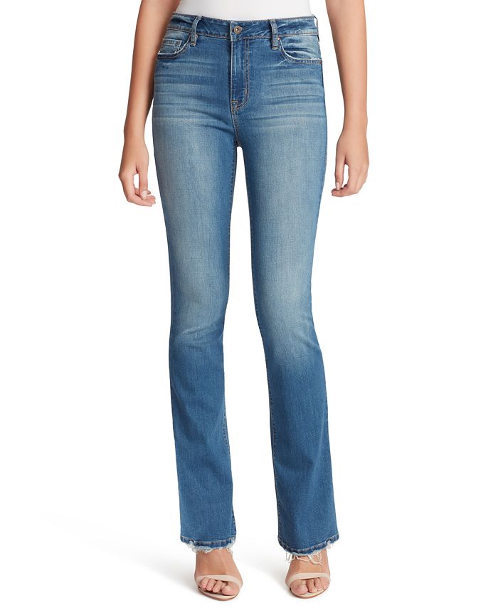 Calça jeans feminina Jessica Simpson Truly Yours Bootcut azul tamanho 27