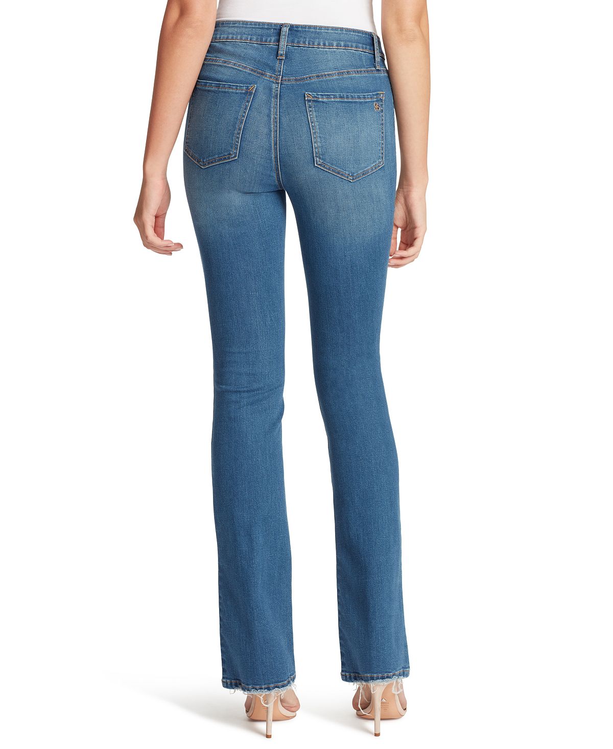 Calça jeans feminina Jessica Simpson Truly Yours Bootcut azul tamanho 27
