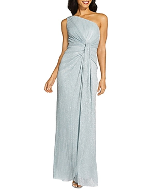 Vestido de noite feminino Adrianna Papell, azul, tamanho 12