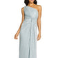 Vestido de noite feminino Adrianna Papell, azul, tamanho 12