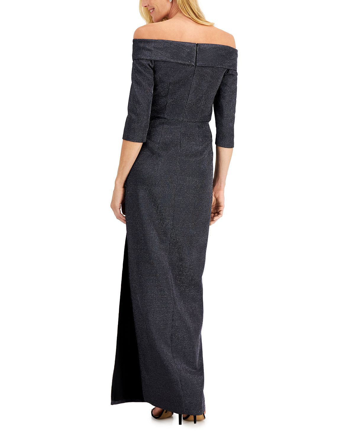 Vestido tomara que caia Adrianna Papell feminino, cinza, tamanho 4