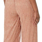 Macacão feminino Adrianna Papell com mangas esvoaçantes e sobrepeliz, rosa, tamanho 10
